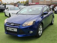USED 2014 14 FORD FOCUS 1.6 Zetec Hatchback 5dr Petrol Powershift Euro 5 (125 ps) +++ FREE 12 MONTHS WARRANTY+++