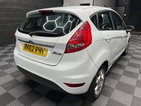 USED 2012 62 FORD FIESTA 1.25 Zetec Hatchback 5dr Petrol Manual Euro 5 (82 ps) 