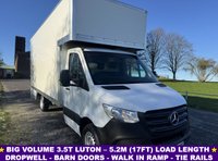USED 2020 20 MERCEDES-BENZ SPRINTER 2.1 316Cdi New Extra Long 5.2m (17ft) Dropwell Luton, Big Volume 163ps FREE UK Delivery, Finance, P/x