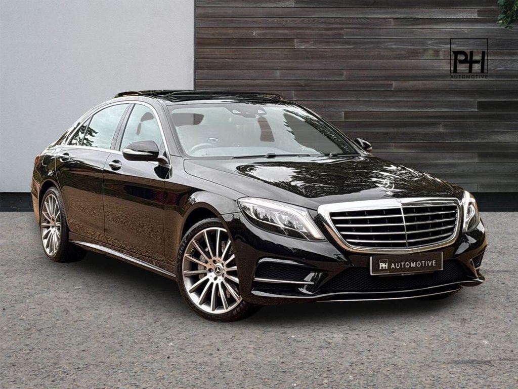 USED 2015 W MERCEDES-BENZ S-CLASS 3.0 S350Ld V6 AMG Line Saloon 4dr Diesel G-Tronic+ Euro 6 (s/s) (258 ps) PANORAMIC ROOF|SOFT CLOSE DOOR