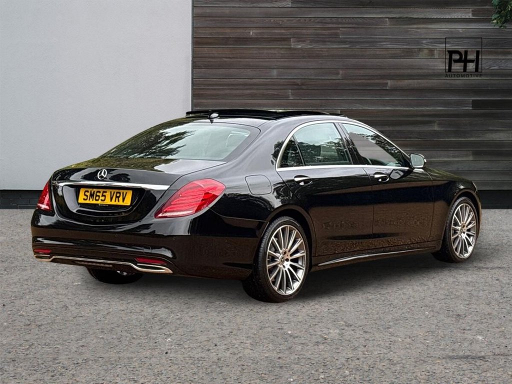 USED 2015 W MERCEDES-BENZ S-CLASS 3.0 S350Ld V6 AMG Line Saloon 4dr Diesel G-Tronic+ Euro 6 (s/s) (258 ps) PANORAMIC ROOF|SOFT CLOSE DOOR