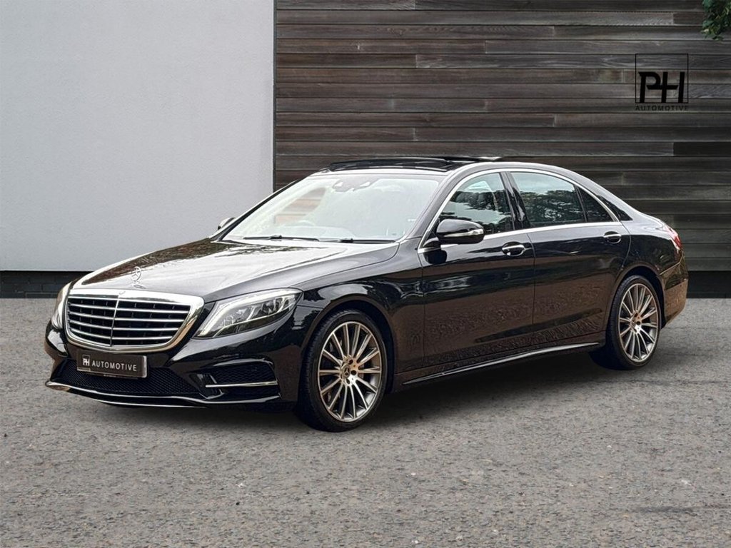 USED 2015 W MERCEDES-BENZ S-CLASS 3.0 S350Ld V6 AMG Line Saloon 4dr Diesel G-Tronic+ Euro 6 (s/s) (258 ps) PANORAMIC ROOF|SOFT CLOSE DOOR