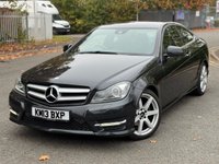 USED 2013 13 MERCEDES-BENZ C-CLASS 2.1 C220 CDI BlueEfficiency AMG Sport Coupe 2dr Diesel G-Tronic+ Euro 5 (s/s) (170 ps) 