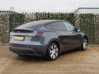 USED 2022 22 TESLA MODEL Y (Dual Motor) Long Range SUV 5dr Electric Auto 4WDE (384 bhp) WHITE LEATHER | 91% SOH