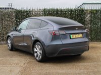 USED 2022 22 TESLA MODEL Y (Dual Motor) Long Range SUV 5dr Electric Auto 4WDE (384 bhp) WHITE LEATHER | 91% SOH