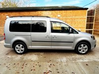 USED 2014 64 VOLKSWAGEN CADDY MAXI LIFE 5 Seat Auto Wheelchair Accessible Disabled Access Vehicle WAV 
