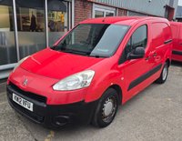 USED 2012 12 PEUGEOT PARTNER 1.6 HDi 625 S Panel Van 4dr Diesel Manual L1 (133 g/km, 75 bhp) 12 MONTH MOT