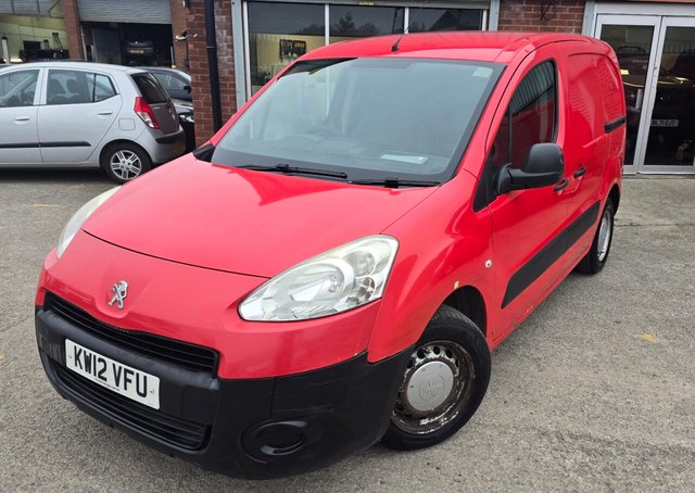 2012 12 Peugeot Partner 1.6 HDi 625 S Panel Van 4dr Diesel Manual L1 (133 g/km, 75 bhp)
