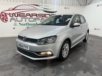 USED 2014 64 VOLKSWAGEN POLO 1.2 TSI BlueMotion Tech SE Hatchback 5dr Petrol Manual Euro 6 (s/s) (90 ps) 2 keys, alloys, DAB radio, A/C
