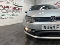 USED 2014 64 VOLKSWAGEN POLO 1.2 TSI BlueMotion Tech SE Hatchback 5dr Petrol Manual Euro 6 (s/s) (90 ps) 2 keys, alloys, DAB radio, A/C