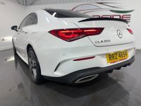 USED 2020 MERCEDES-BENZ CLA 1.3 CLA200 AMG Line Coupe 4dr Petrol 7G-DCT Euro 6 (s/s) (163 ps) reverse cam, NAV, leather, DAB