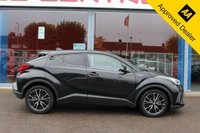 USED 2020 70 TOYOTA CHR 1.8 VVT-h Excel SUV 5dr Petrol Hybrid CVT Euro 6 (s/s) (122 ps) - EURO 6 - ULEZ, SAT NAV, HTD/LEATHER, APPLE/ANDROID CARPLAY, R/CAMERA, LEDS, ACC/BSA/LDW, P/ASSIST, 18" ALLOYS, DAB & BLUETOOTH