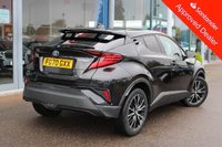 USED 2020 70 TOYOTA CHR 1.8 VVT-h Excel SUV 5dr Petrol Hybrid CVT Euro 6 (s/s) (122 ps) - EURO 6 - ULEZ, SAT NAV, HTD/LEATHER, APPLE/ANDROID CARPLAY, R/CAMERA, LEDS, ACC/BSA/LDW, P/ASSIST, 18" ALLOYS, DAB & BLUETOOTH
