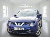 USED 2016 65 NISSAN JUKE 1.6 Tekna SUV 5dr Petrol XTRON Euro 6 (117 ps) Auto_Full Leather_1.6L_Ulez Free