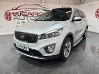 USED 2017 17 KIA SORENTO 2.2 CRDi KX-4 SUV 5dr Diesel Auto AWD Euro 6 (197 bhp) 2 keys, FSH, pan roof, 7 seats, NAV