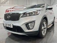 USED 2017 17 KIA SORENTO 2.2 CRDi KX-4 SUV 5dr Diesel Auto AWD Euro 6 (197 bhp) 2 keys, FSH, pan roof, 7 seats, NAV