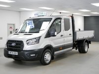USED 2025 74 FORD TRANSIT 350 RWD 2.0 EBL 130 BHP L3 LONG CREWCAB 7 SEAT TIPPER  7 SEATS | TIPPER | AIR CON | RWD | L3 LONG