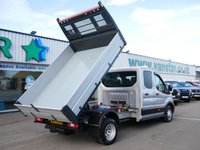 USED 2025 74 FORD TRANSIT 350 RWD 2.0 EBL 130 BHP L3 LONG CREWCAB 7 SEAT TIPPER  7 SEATS | TIPPER | AIR CON | RWD | L3 LONG