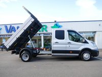USED 2025 74 FORD TRANSIT 350 RWD 2.0 EBL 130 BHP L3 LONG CREWCAB 7 SEAT TIPPER  7 SEATS | TIPPER | AIR CON | RWD | L3 LONG