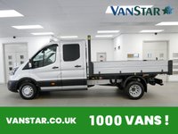 USED 2025 74 FORD TRANSIT 350 RWD 2.0 EBL 130 BHP L3 LONG CREWCAB 7 SEAT TIPPER  7 SEATS | TIPPER | AIR CON | RWD | L3 LONG