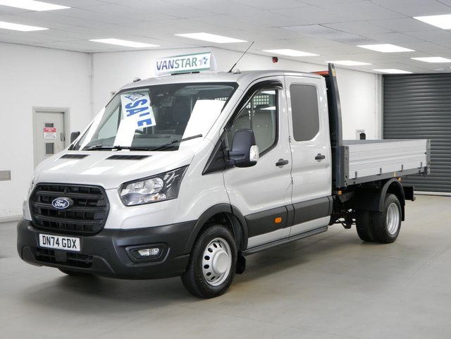 View our Ford Transit 350 RWD 2.0 EBL 130 BHP L3 LONG CREWCAB 7 SEAT TIPPER 