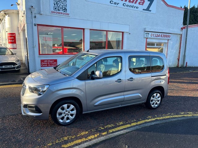 2019 19 VAUXHALL COMBO LIFE 1.2 Turbo GPF Energy MPV 5dr Petrol Manual Euro 6 (s/s) (7 Seat) (110 ps) 