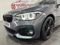 USED 2018 18 BMW 1 SERIES 2.0 120d M Sport Shadow Edition Hatchback 5dr Diesel Auto Euro 6 (s/s) (190 ps) 2 key, parking sensors, alloys,NAV