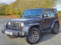 USED 2012 12 JEEP WRANGLER 2.8 CRD Sahara SUV 2dr Diesel Auto 4WD Euro 5 (197 bhp) A STUNNING ADDITION TO OUR FORECOURT FINIISHED IN METALLIC GREY PAINT+DIESEL+AUTOMATIC+PRIVACY GLASS+UPGRADED INTERIOR AND RED DASH DIALS, INSPIRED BY CHELSEA TRUCK CO+FULL LEATHER INTERIOR+CLIMATE CONTROL+20 INCH ALLOY WHEELS+1 FULL YEARS MOT PRIOR TO COLLECTION+CALL NOW TO ARRANGE A VIEWING!!!!!!!!!!!!!!!!!!!!!!!!!!!!!!!!!!!!!!!!!!!!