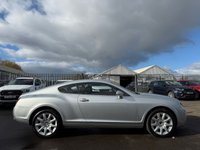 USED 2004 54 BENTLEY CONTINENTAL 6.0 GT Coupe 2dr Petrol Automatic (410 g/km, 552 bhp) A STUNNING ADDITION TO OUR FORECOURT, JUST IN THE DOOR+STUNNING METALLIC SILVER FINISH+LOVELY MILEAGE+GREAT SERVICE HISTORY+FULL LEATHER INTERIOR+SATELLITE NAVIGATION+PARK ASSIST+CLIMATE CONTROL+19 INCH ALLOY WHEELS+A TRULY SPECIAL VEHICLE THATS NOT TO BE MISSED+CALL NOW FOR FULL SPECIFICATION+READY TO DRIVE AWAY TODAY!!!!!!!!!!!!!!!!!!!!!!!!!!!!!!!!!!!!!!!!