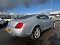 USED 2004 54 BENTLEY CONTINENTAL 6.0 GT Coupe 2dr Petrol Automatic (410 g/km, 552 bhp) A STUNNING ADDITION TO OUR FORECOURT, JUST IN THE DOOR+STUNNING METALLIC SILVER FINISH+LOVELY MILEAGE+GREAT SERVICE HISTORY+FULL LEATHER INTERIOR+SATELLITE NAVIGATION+PARK ASSIST+CLIMATE CONTROL+19 INCH ALLOY WHEELS+A TRULY SPECIAL VEHICLE THATS NOT TO BE MISSED+CALL NOW FOR FULL SPECIFICATION+READY TO DRIVE AWAY TODAY!!!!!!!!!!!!!!!!!!!!!!!!!!!!!!!!!!!!!!!!