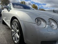 USED 2004 54 BENTLEY CONTINENTAL 6.0 GT Coupe 2dr Petrol Automatic (410 g/km, 552 bhp) A STUNNING ADDITION TO OUR FORECOURT, JUST IN THE DOOR+STUNNING METALLIC SILVER FINISH+LOVELY MILEAGE+GREAT SERVICE HISTORY+FULL LEATHER INTERIOR+SATELLITE NAVIGATION+PARK ASSIST+CLIMATE CONTROL+19 INCH ALLOY WHEELS+A TRULY SPECIAL VEHICLE THATS NOT TO BE MISSED+CALL NOW FOR FULL SPECIFICATION+READY TO DRIVE AWAY TODAY!!!!!!!!!!!!!!!!!!!!!!!!!!!!!!!!!!!!!!!!