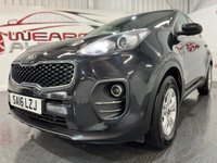 USED 2016 16 KIA SPORTAGE 1.7 CRDi 1 SUV 5dr Diesel Manual Euro 6 (s/s) (114 bhp) 2 keys, alloys, A/C, DAB, cruise