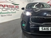 USED 2016 16 KIA SPORTAGE 1.7 CRDi 1 SUV 5dr Diesel Manual Euro 6 (s/s) (114 bhp) 2 keys, alloys, A/C, DAB, cruise