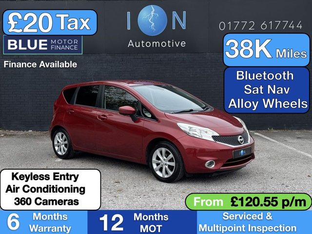 View our NISSAN NOTE