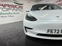 USED 2022 72 TESLA Model 3 Saloon 4dr Electric Auto RWD (241 bhp) 2 keys, 1 owner, pan roof, rev cam