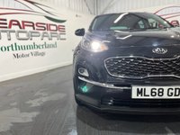 USED 2018 68 KIA SPORTAGE 1.6 GDi 2 SUV 5dr Petrol Manual Euro 6 (s/s) (130 bhp) 2 keys, FSH, reverse cam, NAV, DAB
