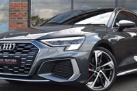 USED 2020 70 AUDI S3 2.0 TFSI Sportback 5dr Petrol S Tronic quattro Euro 6 (s/s) (310 ps) 1 OWNER / COMFORT & SOUND PACK