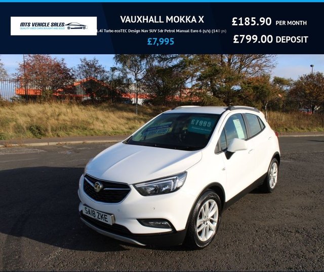 2018 VAUXHALL MOKKA X