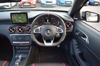USED 2017 17 MERCEDES-BENZ A-CLASS 2.0 A45 AMG Hatchback 5dr Petrol SpdS DCT 4MATIC Euro 6 (s/s) (360 ps) PAN ROOF / AERO PK / FULL MBSH