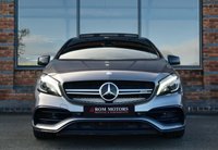 USED 2017 17 MERCEDES-BENZ A-CLASS 2.0 A45 AMG Hatchback 5dr Petrol SpdS DCT 4MATIC Euro 6 (s/s) (360 ps) PAN ROOF / AERO PK / FULL MBSH