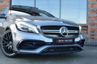 USED 2017 17 MERCEDES-BENZ A-CLASS 2.0 A45 AMG Hatchback 5dr Petrol SpdS DCT 4MATIC Euro 6 (s/s) (360 ps) PAN ROOF / AERO PK / FULL MBSH