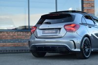 USED 2017 17 MERCEDES-BENZ A-CLASS 2.0 A45 AMG Hatchback 5dr Petrol SpdS DCT 4MATIC Euro 6 (s/s) (360 ps) PAN ROOF / AERO PK / FULL MBSH