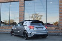 USED 2017 17 MERCEDES-BENZ A-CLASS 2.0 A45 AMG Hatchback 5dr Petrol SpdS DCT 4MATIC Euro 6 (s/s) (360 ps) PAN ROOF / AERO PK / FULL MBSH