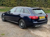USED 2015 65 MERCEDES-BENZ C-CLASS 2.0 C200 Sport Estate 5dr Petrol 7G-Tronic+ Euro 6 (s/s) (184 ps) METALLIC PAINT, 19"ALLOYS UPGRADE