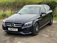 USED 2015 65 MERCEDES-BENZ C-CLASS 2.0 C200 Sport Estate 5dr Petrol 7G-Tronic+ Euro 6 (s/s) (184 ps) METALLIC PAINT, 19"ALLOYS UPGRADE