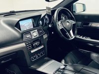 USED 2015 15 MERCEDES-BENZ E-CLASS 2.1 E220d BlueTEC AMG Line Coupe 2dr Diesel G-Tronic+ Euro 6 (s/s) (177 ps) Panoramic Glass Roof | Bluetooth Media | Heated Seats | Black Leather | Sat Nav