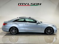 USED 2015 15 MERCEDES-BENZ E-CLASS 2.1 E220d BlueTEC AMG Line Coupe 2dr Diesel G-Tronic+ Euro 6 (s/s) (177 ps) Panoramic Glass Roof | Bluetooth Media | Heated Seats | Black Leather | Sat Nav