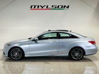 USED 2015 15 MERCEDES-BENZ E-CLASS 2.1 E220d BlueTEC AMG Line Coupe 2dr Diesel G-Tronic+ Euro 6 (s/s) (177 ps) Panoramic Glass Roof | Bluetooth Media | Heated Seats | Black Leather | Sat Nav