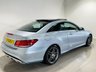 USED 2015 15 MERCEDES-BENZ E-CLASS 2.1 E220d BlueTEC AMG Line Coupe 2dr Diesel G-Tronic+ Euro 6 (s/s) (177 ps) Panoramic Glass Roof | Bluetooth Media | Heated Seats | Black Leather | Sat Nav
