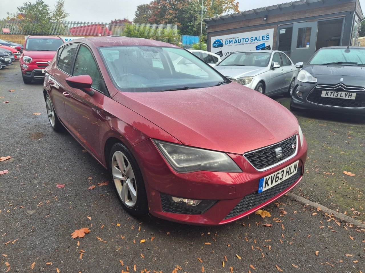 seat leon 2.0 tdi cr fr hatchback 5dr diesel manual euro 5 (s/s) (150 ps) 2013 152,742 red fast charge: tbc...